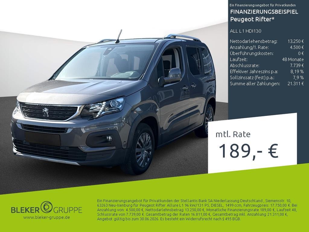 Peugeot Rifter ALL L1 HDI130