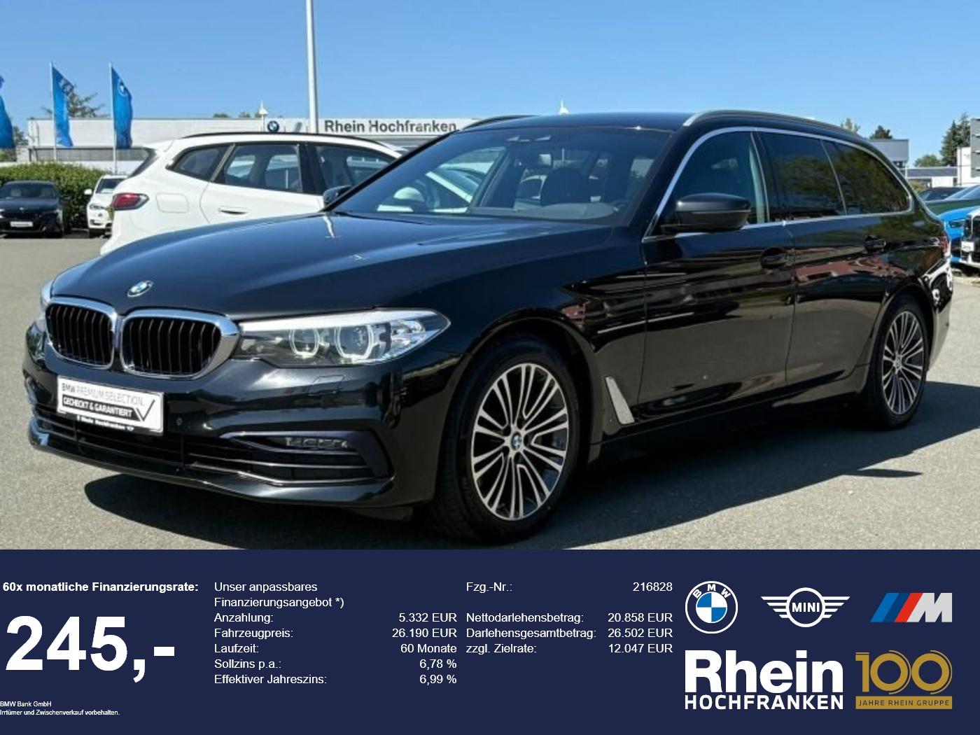BMW 530d xDrive Touring Sport Line STANDH NAVIPROF