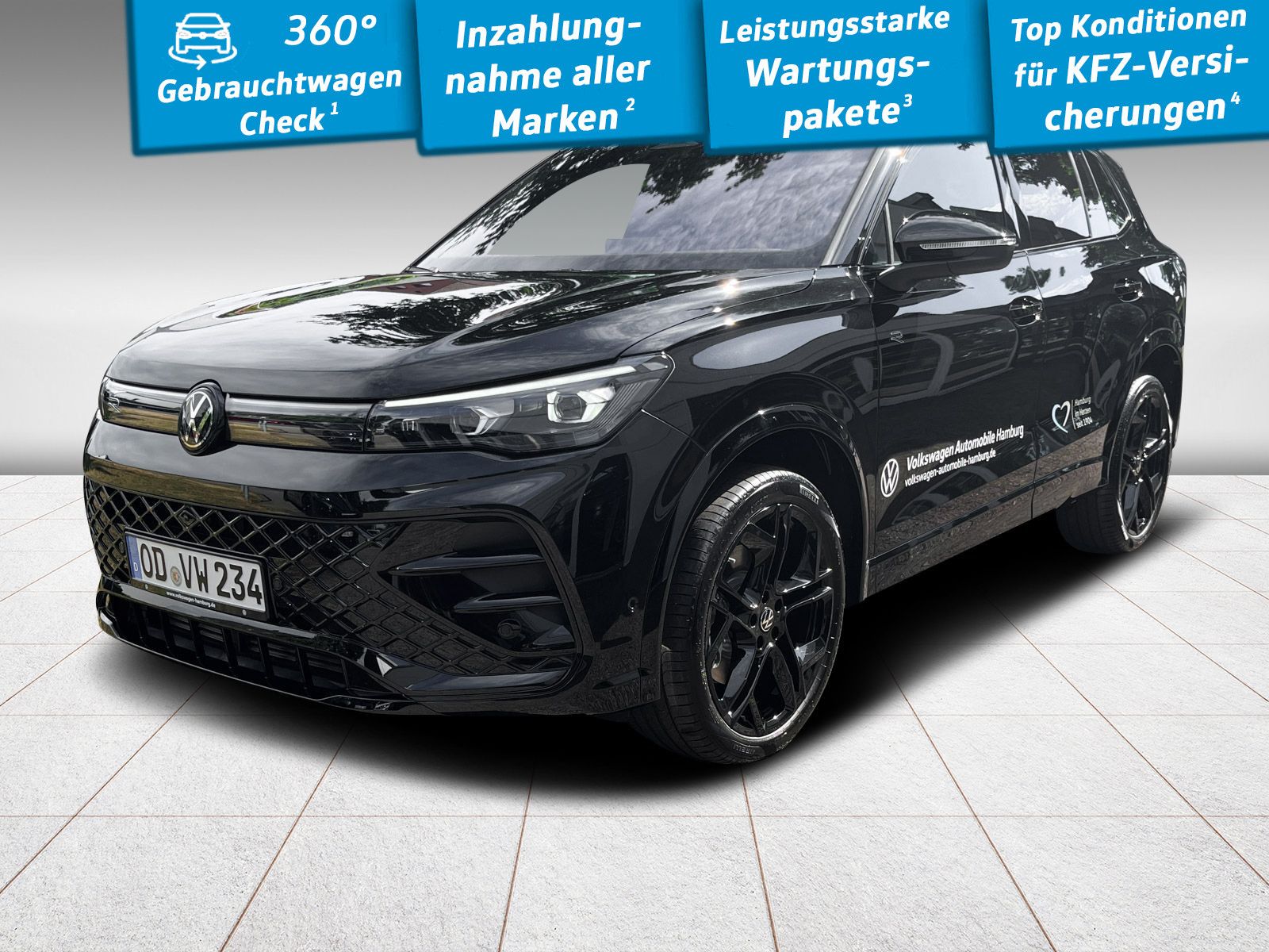 Volkswagen Tiguan 2.0 TSI R-Line 4Mo. DSG Matrix AHK Stdhzg foto 2