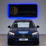 Mercedes-Benz C 220 d AMG-Line*GARANTIE*PANO*NIGHT*CARBON*360° - blaue Mercedes-Benz C 220