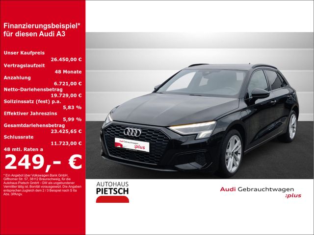 Audi A3 Sportback 40 TFSIe S line LED AHK ACC Navi