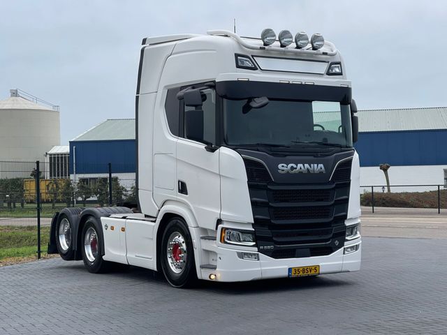 Scania R580 FULL AIR, RETARDER, LEATHER, ALU, LOW KM.