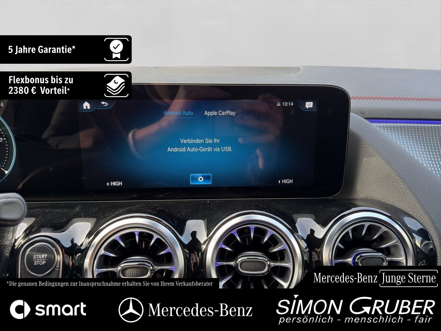 Fahrzeugabbildung Mercedes-Benz EQA 300 4MATIC AMG Night Ambi KeyGo Kamera LED