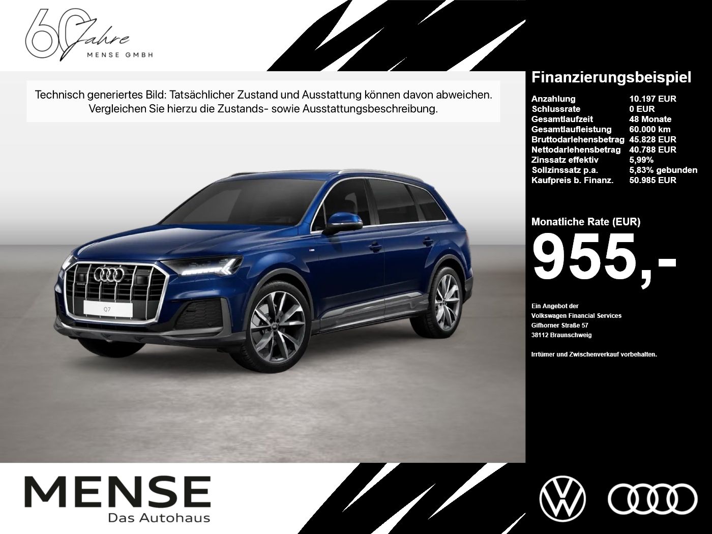 Audi Q7 50 TDI quattro tiptronic S line Matrix AHK LM