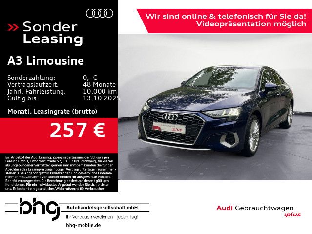 Audi A3 Limousine 35 TFSI advanced LED/MMI/Interface/