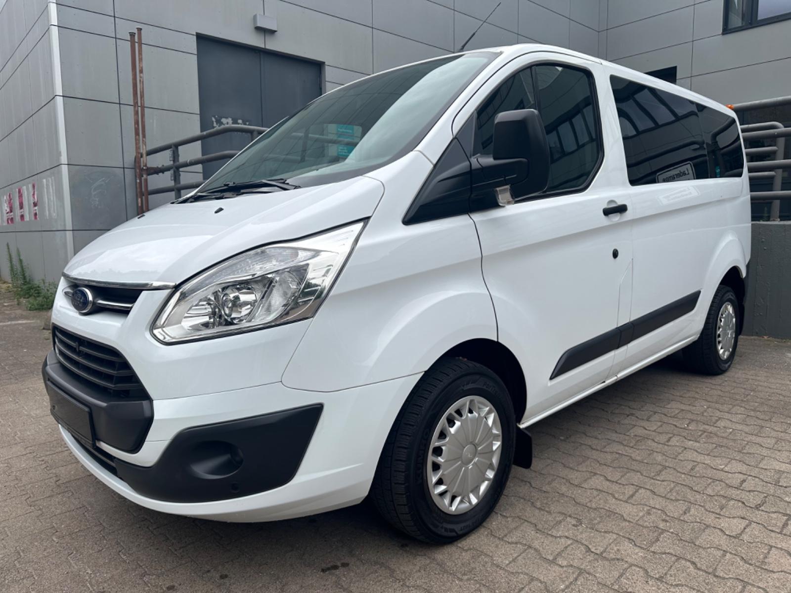 Ford TRANSIT CUSTOM 9 SITZER AHK/ROLLSTUHLRAMPE/PDC