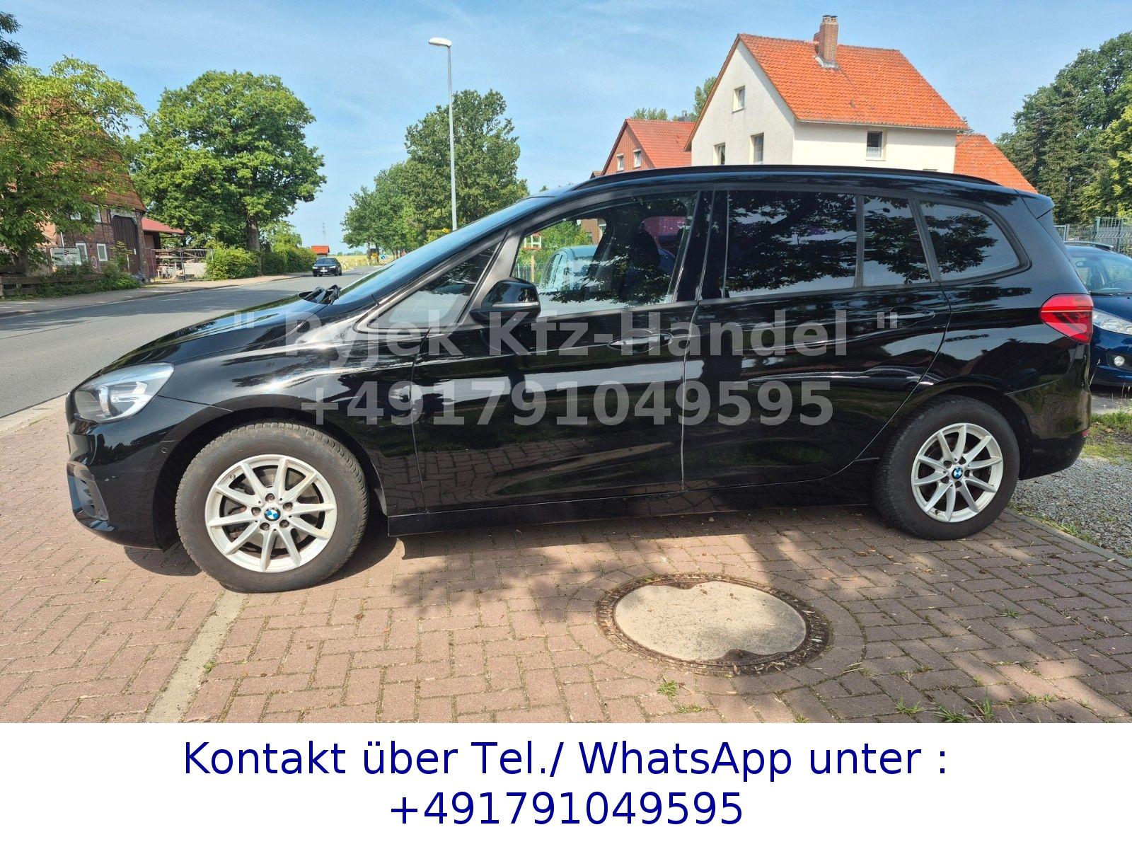 BMW 218d 2,0 Diesel Gran Tourer Navi, Klimaautom.