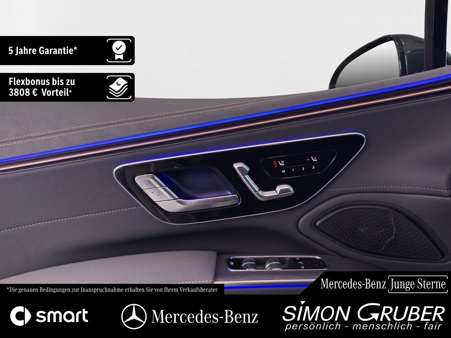 Fahrzeugabbildung Mercedes-Benz EQS 450 4M AMG Elec. Art Hyperscreen HAL Mod2026