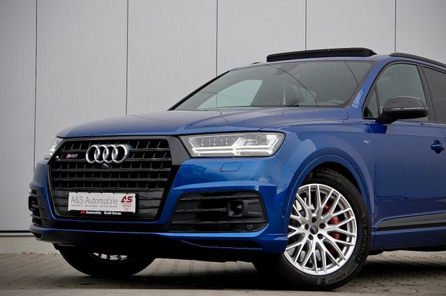 Audi SQ7 4.0 TDI *UNFALLFREI *RS-SITZE *SEEPANGBLAU