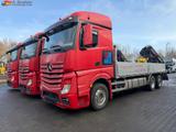 Mercedes-Benz Actros 2545 Kran HIAB 144 Retarder Lift-Lenkachs - Arbeitsbühne