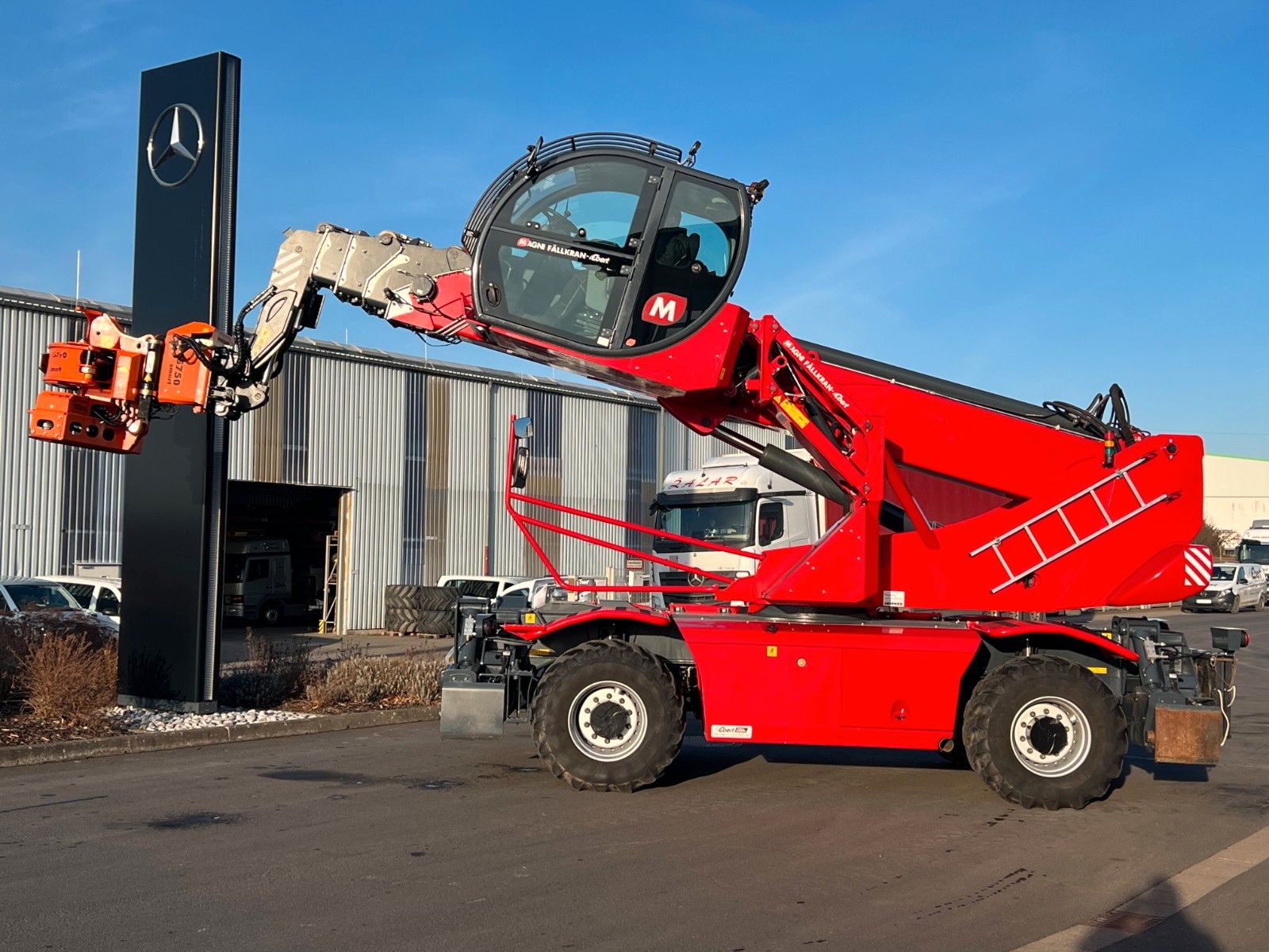 Fahrzeugabbildung Andere Magni RTH 6.30 SH / Fällkran / Westtech CS750