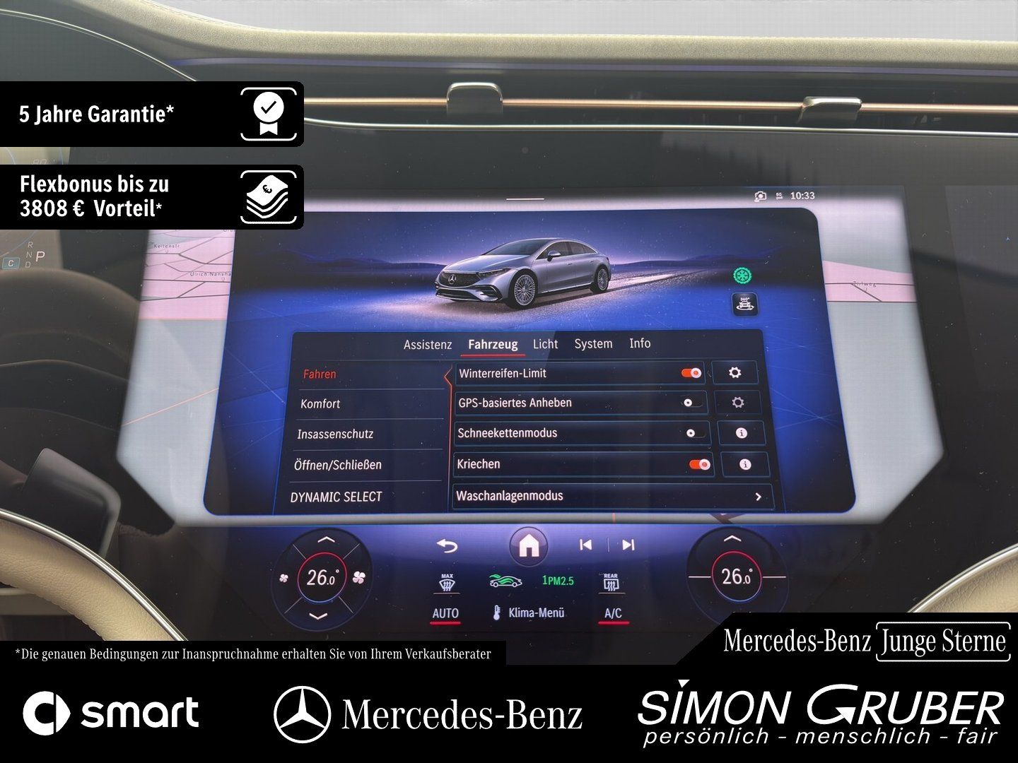 Fahrzeugabbildung Mercedes-Benz EQS 580 4M magno Massage HUD HAL ex Pressewagen!