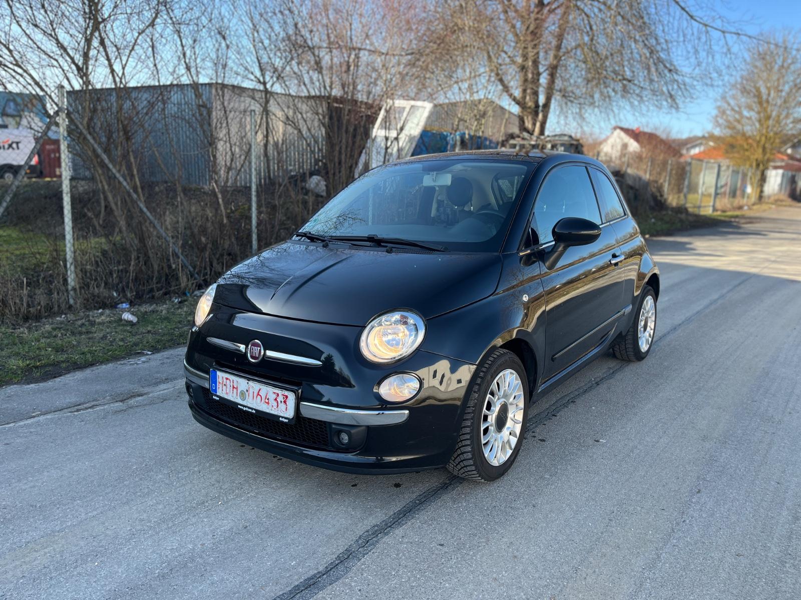 Fiat 500 1. Hand/Eu5/95 Ps/Navi/Klima/Schiebedach