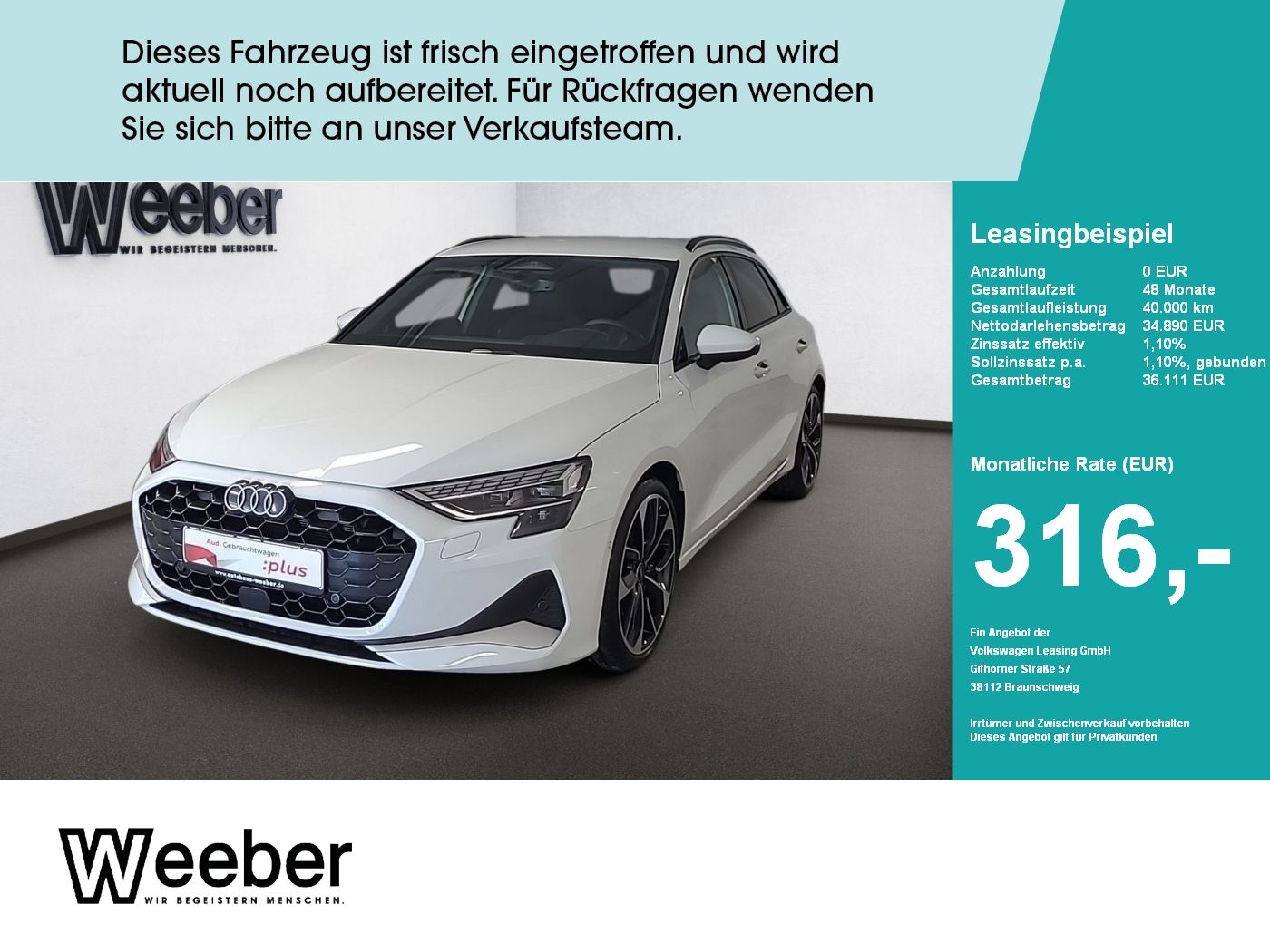 Audi A3 Sportback advanced *AHK*LED*NAVI*KAMERA*SHZ*