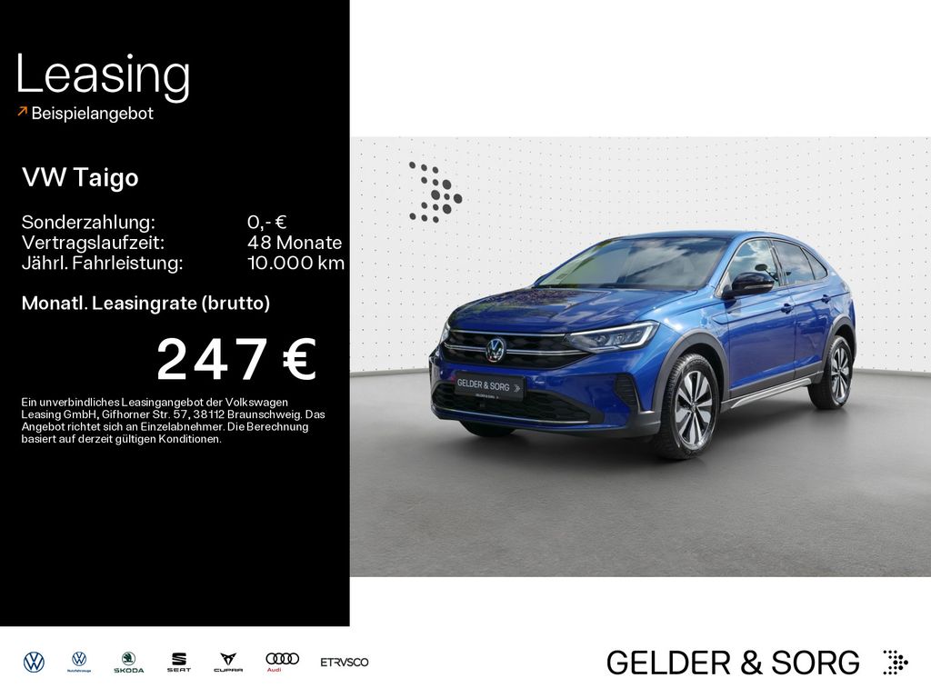 Taigo Life Goal 1.0 TSI Pano*LED*AHK*virtual*DAB