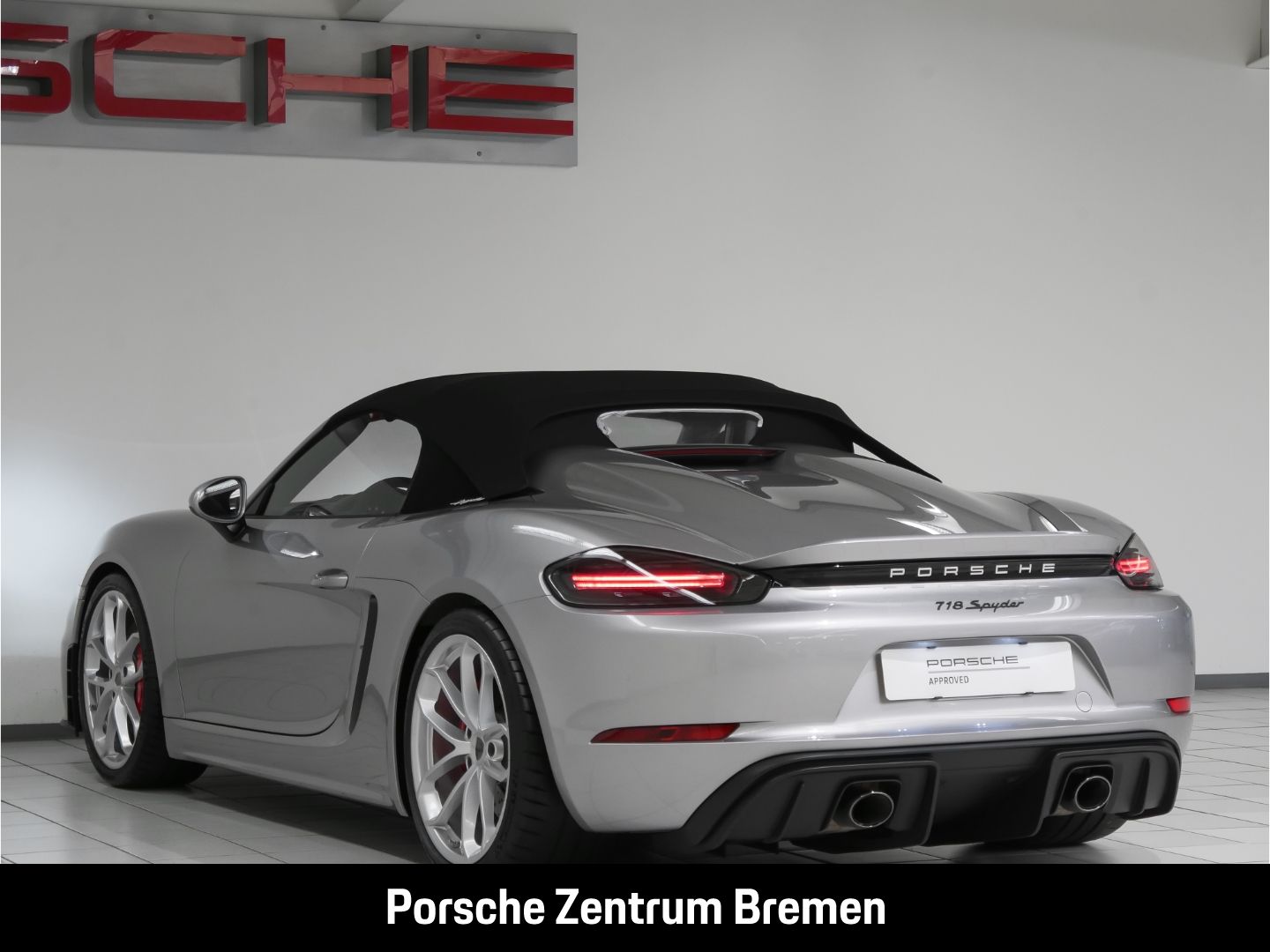 Porsche 718 Spyder Vollschalensitze 6-Gang Schaltgetrieb foto 5