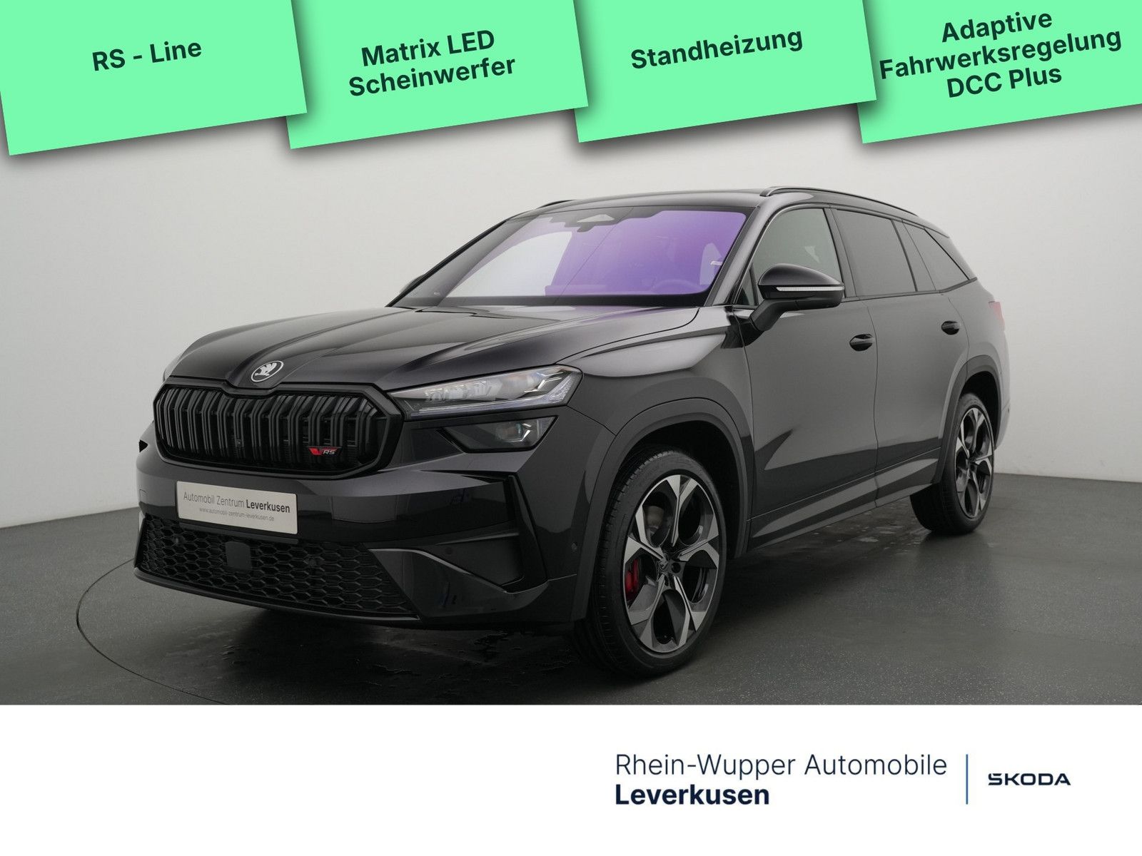Skoda Kodiaq RS MATRIX AHK STANDHZ ACC KAM360° PANO