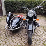 BMW R69S Gespann, Baujahr 1955 Oldtimer - Oldtimer Motorräder