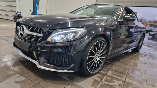 Mercedes-Benz Cabrio C300 AMG 1.Hand Leder Navi LED 360*