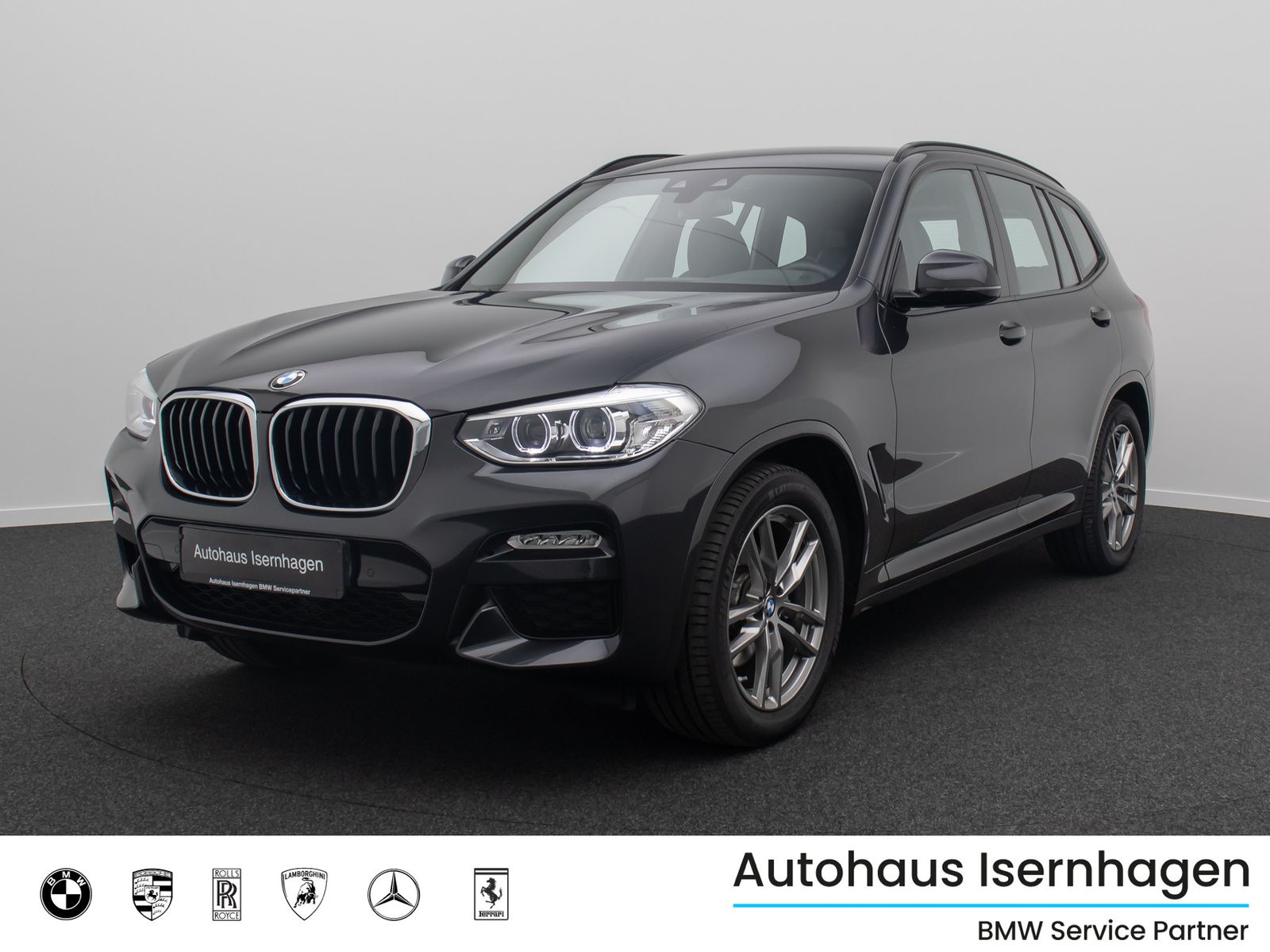Fahrzeugabbildung BMW X3 xD20d M Sport Alarm HiFi GeschwindigRe 19Zoll