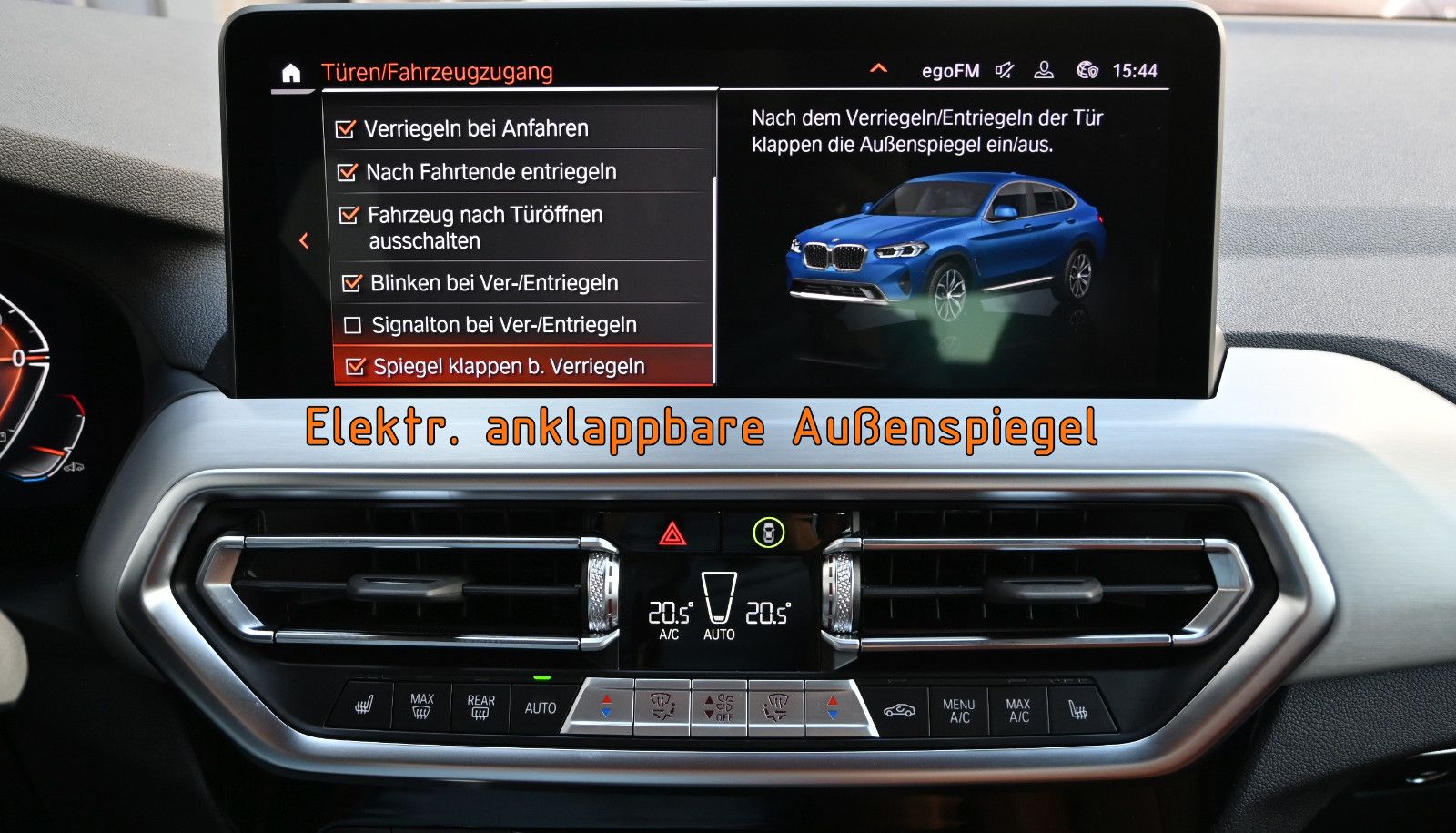 Fahrzeugabbildung BMW X4 xDr.30d °ACC°AHK°IND.MERINO-LEDER°STANDHEIZ.°