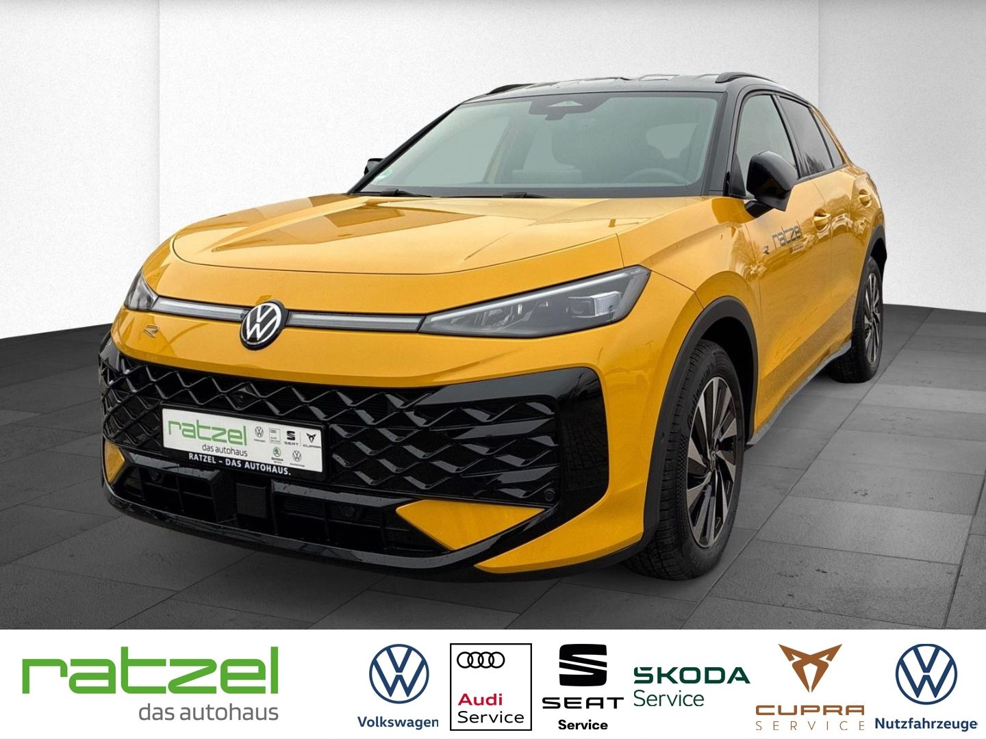 Fahrzeugabbildung Volkswagen T-Roc R-LINE 1.5 eTSI DSG IQ.Drive+LED+Keyless