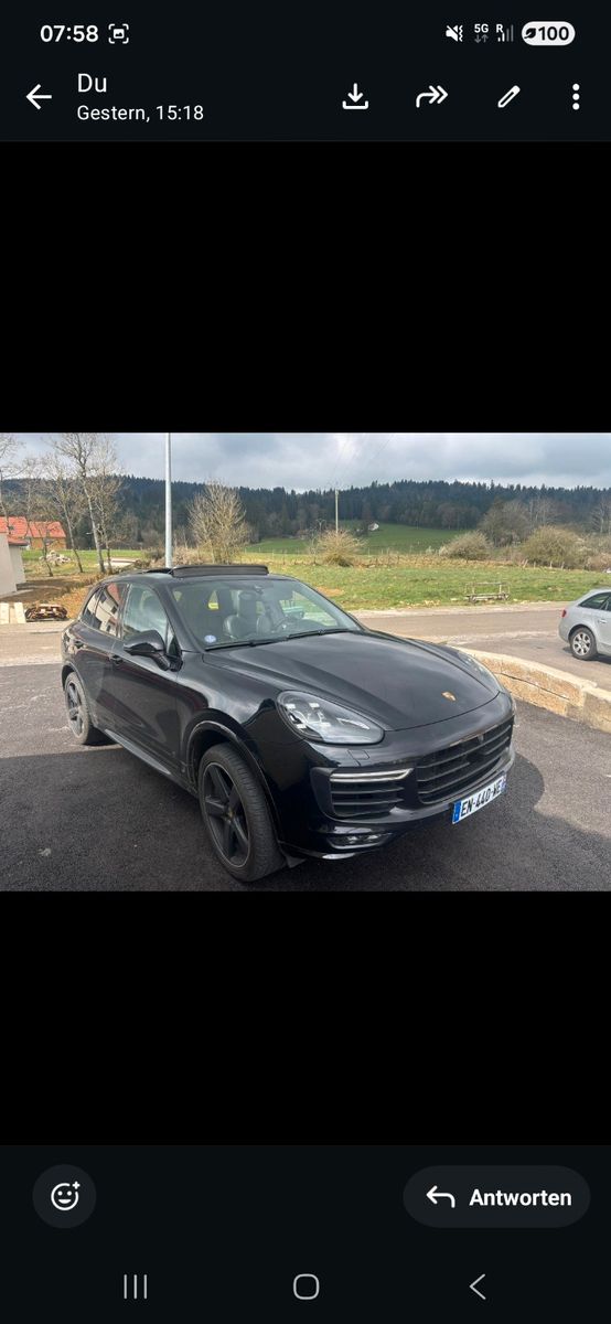 PORSCHE Cayenne Turbo mit Vollaustattung 