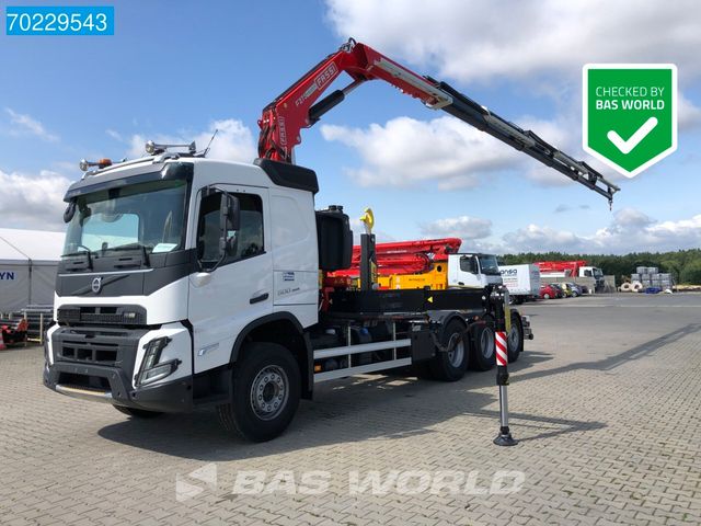 Volvo FMX 500 8X4 Fassi F275A.0.26 Kran 26 Tonnes Lift