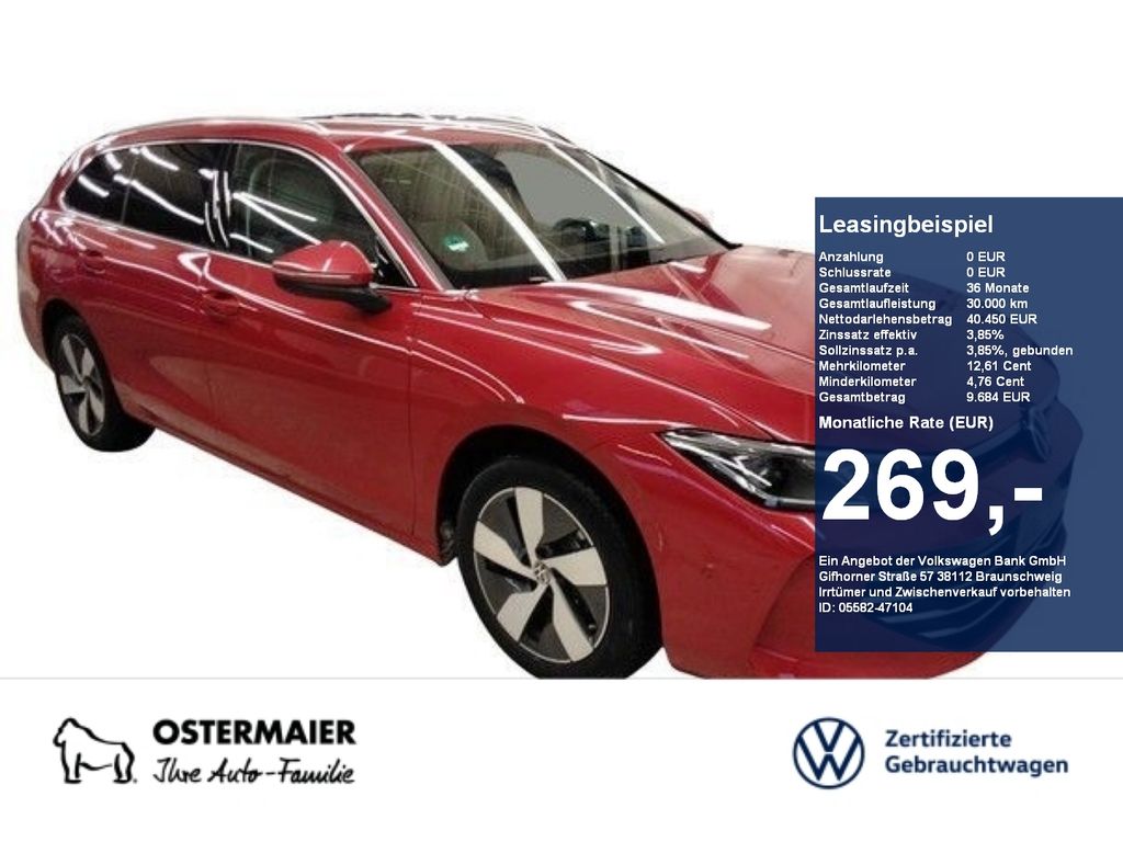 Volkswagen Passat Variant ELEGANCE 1.5TSI HYBRID 150PS NP.7