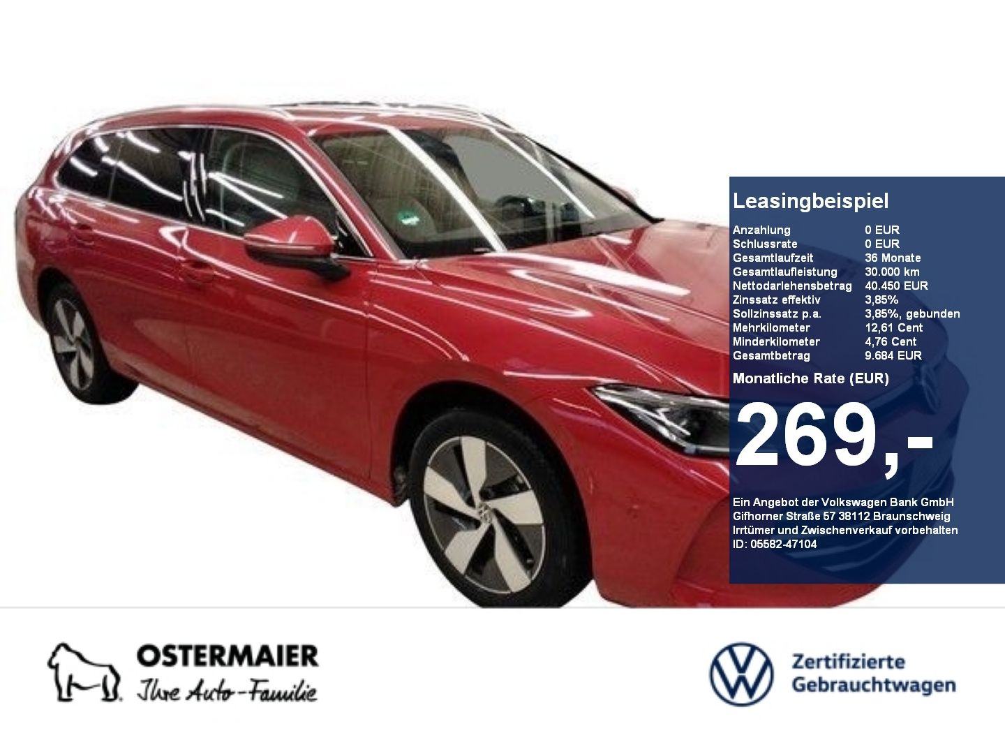 Volkswagen Passat Variant ELEGANCE 1.5TSI HYBRID 150PS NP.7