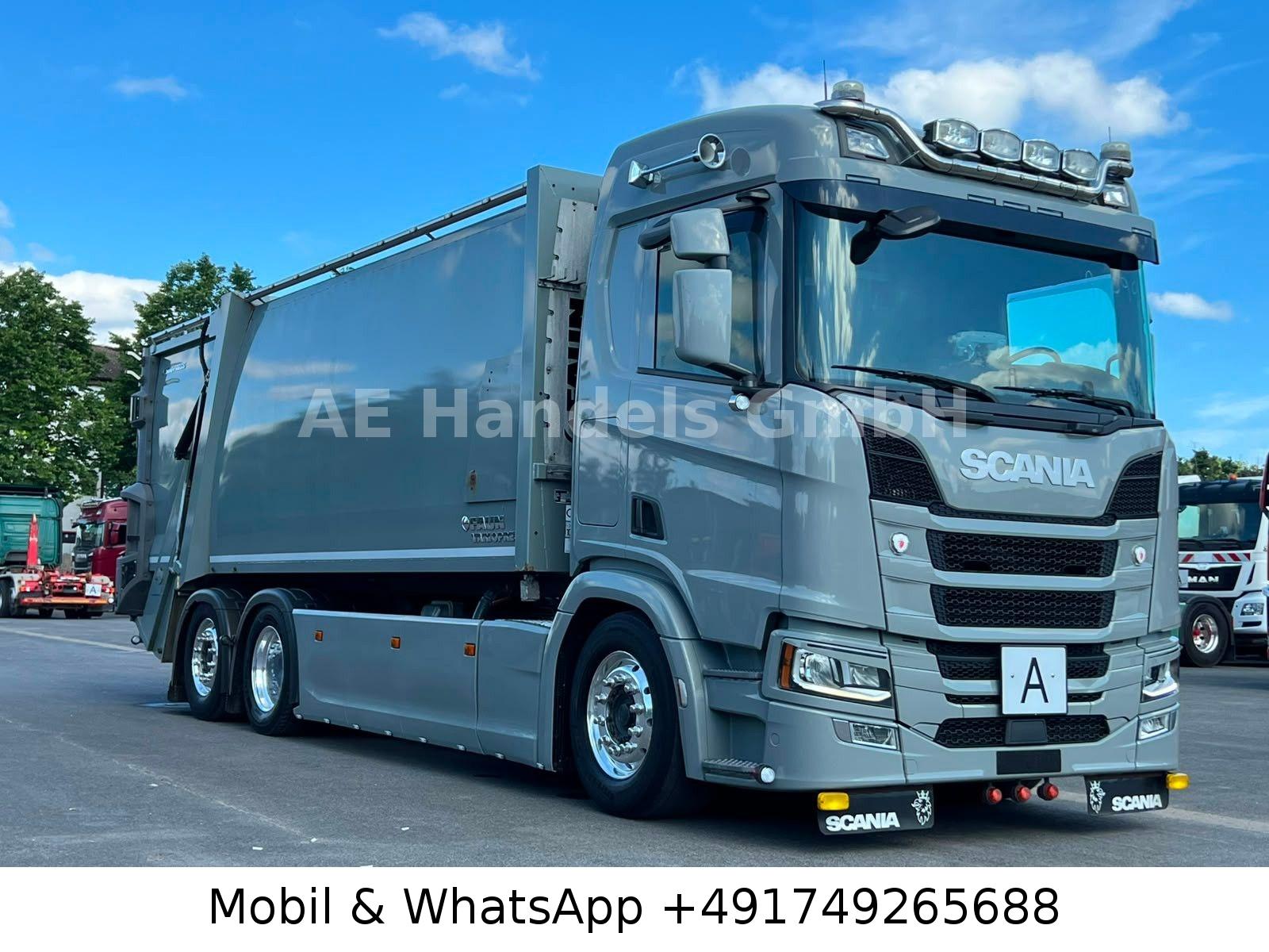 Scania R 410 LL Faun Variopress*Retarder/ACC/Lift+Lenk