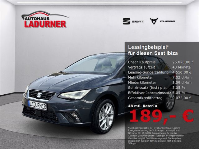 Ibiza FR 1.0 TSI *NAVI+VOLL-LED+SHZ+RFK*
