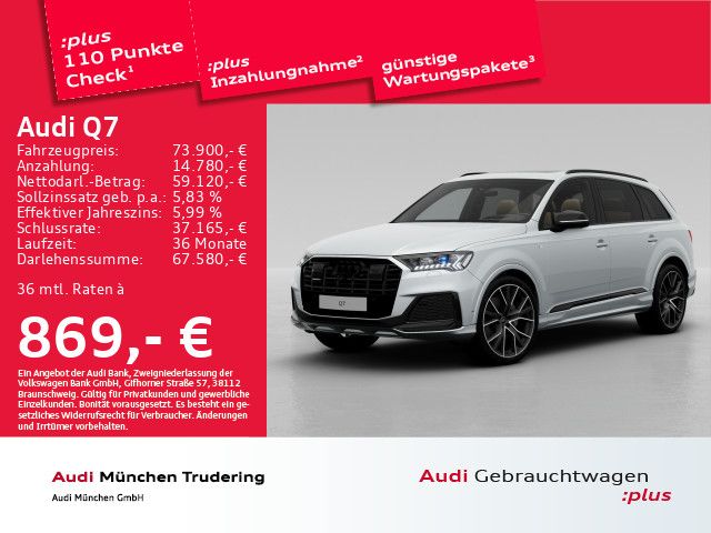 Audi Q7 50 TDI qu. S line Editon Matrix Pano Allradle