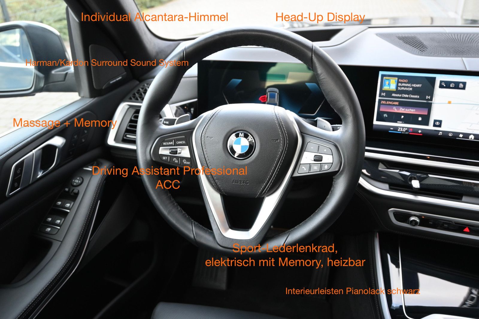 Fahrzeugabbildung BMW X5 xDr30d °UVP 125.440€°MASSAGE°LUFT°STHZG°TRITT