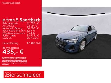 Audi e-tron S Sportback UPE: 131.040,-!