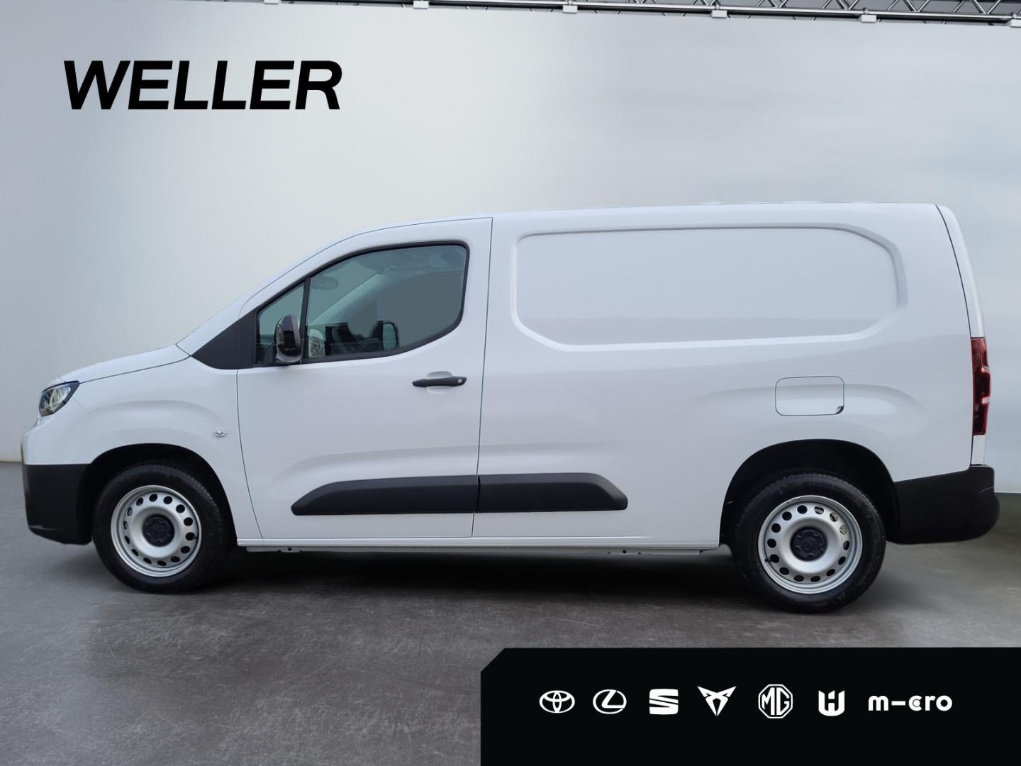 Toyota Proace City 1,5 l D, 102 PS 6MT 4 Türen, 3 Sitz.