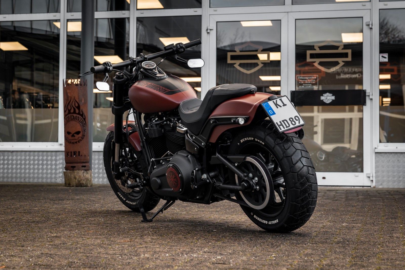 Fahrzeugabbildung Harley-Davidson FXFBS FAT BOB 107 CUI SOFTAIL - S&S Auspuff