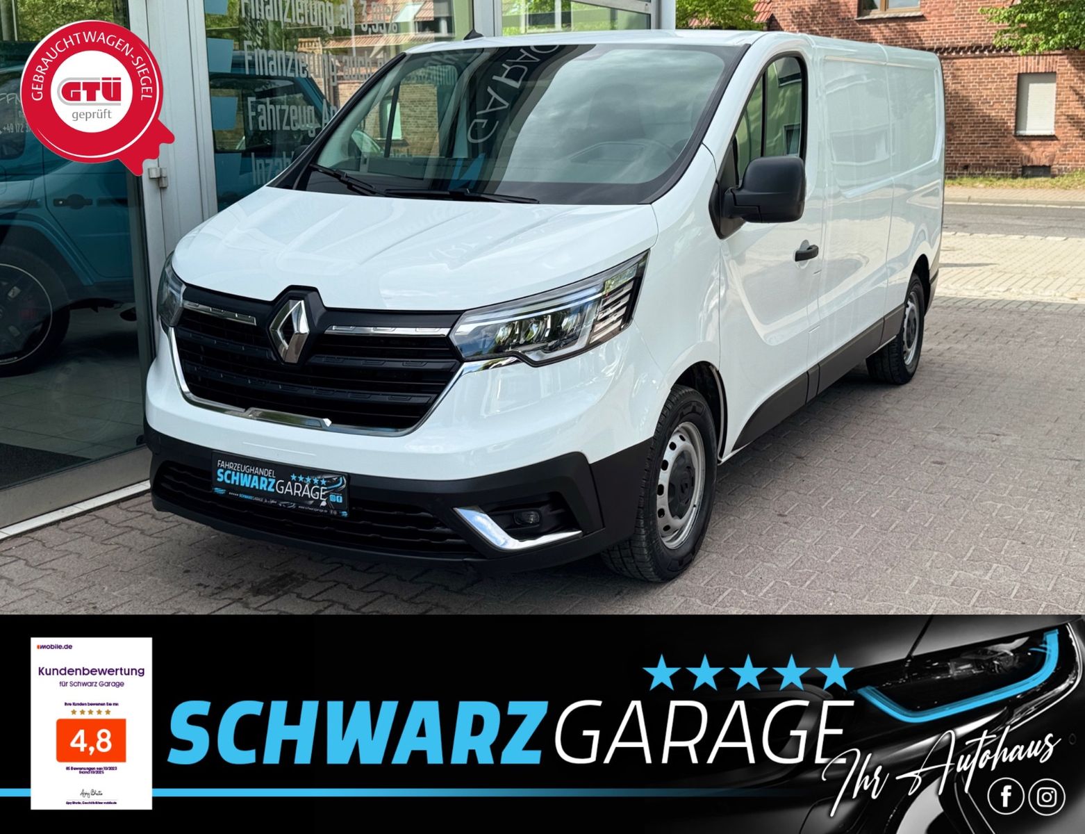 Renault Trafic Kasten L2H1 3,0t Komfort*VOLL-LED*