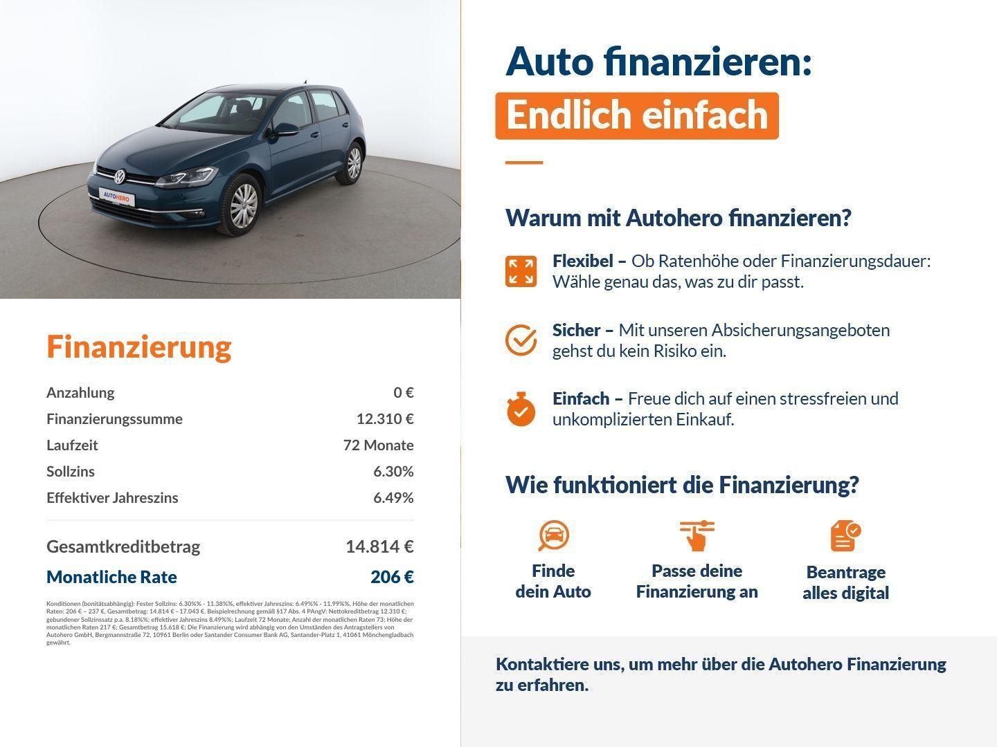 Volkswagen Golf VII 1.4 TSI Highline BlueMotion Tech*LED*