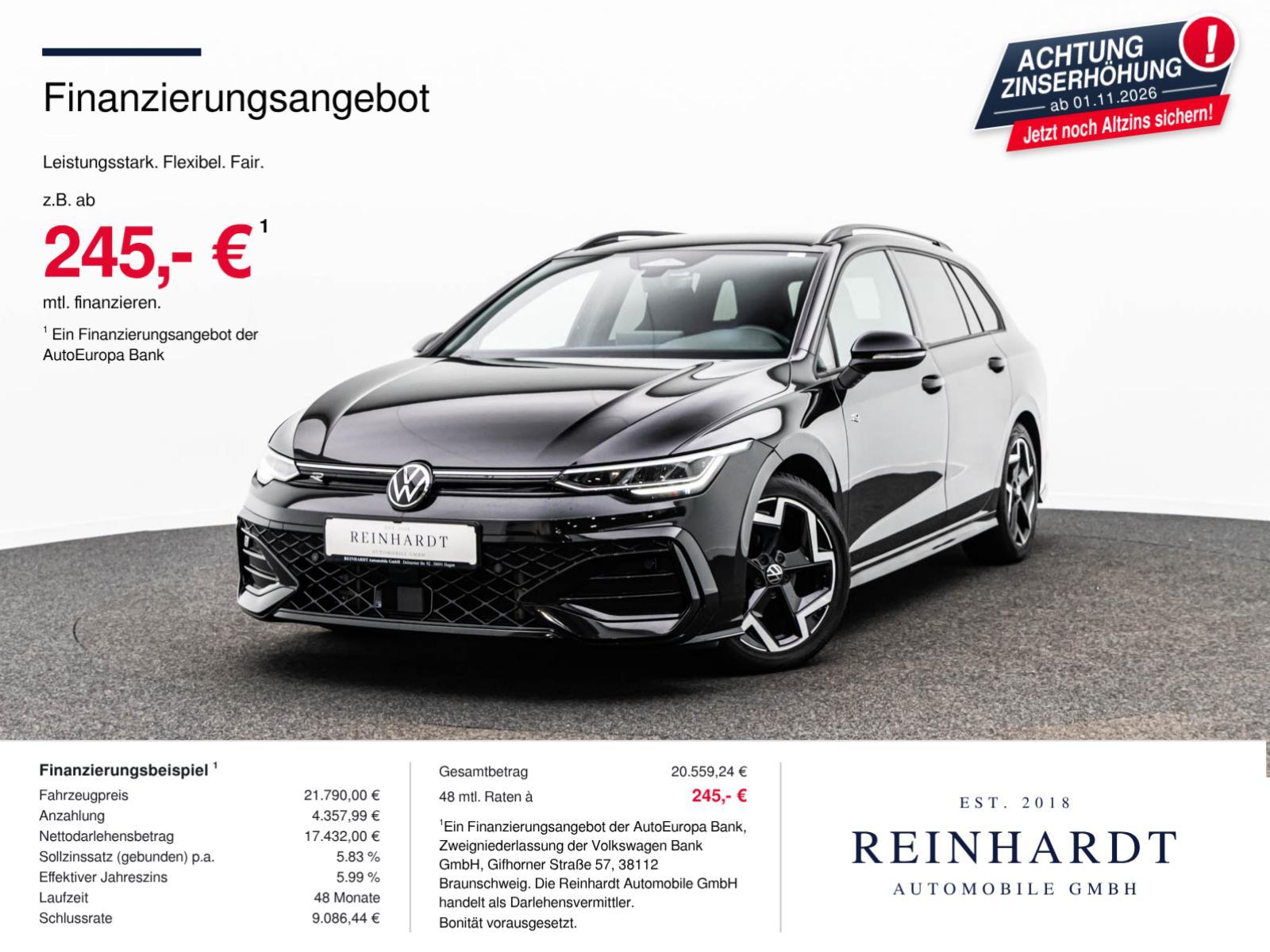 Volkswagen Golf VARIANT 1.5TSi R-LINE ACC/DAB+/CARPLAY/KAM.