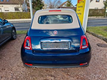 Fiat 500 Cabrio- 7" DAB Radio-Verdeck Elfenbein