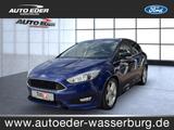 Ford Focus Titanium 1.5 EcoBoost Automatik Xenon SHZ - Ford Focus mit Benzin-Antrieb: Blau, Limousine