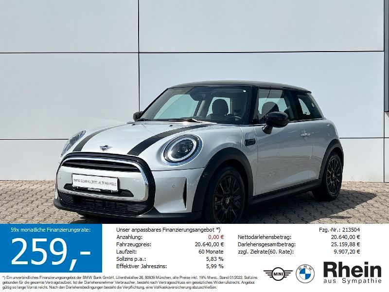 MINI Cooper 3-Türer LED+Navi+MFL+GRA* wenig KM *