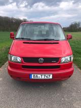 Volkswagen T4 Multivan 2, Klima, Tempomat, Womo-Zulassung - rote Volkswagen T4 Multivan
