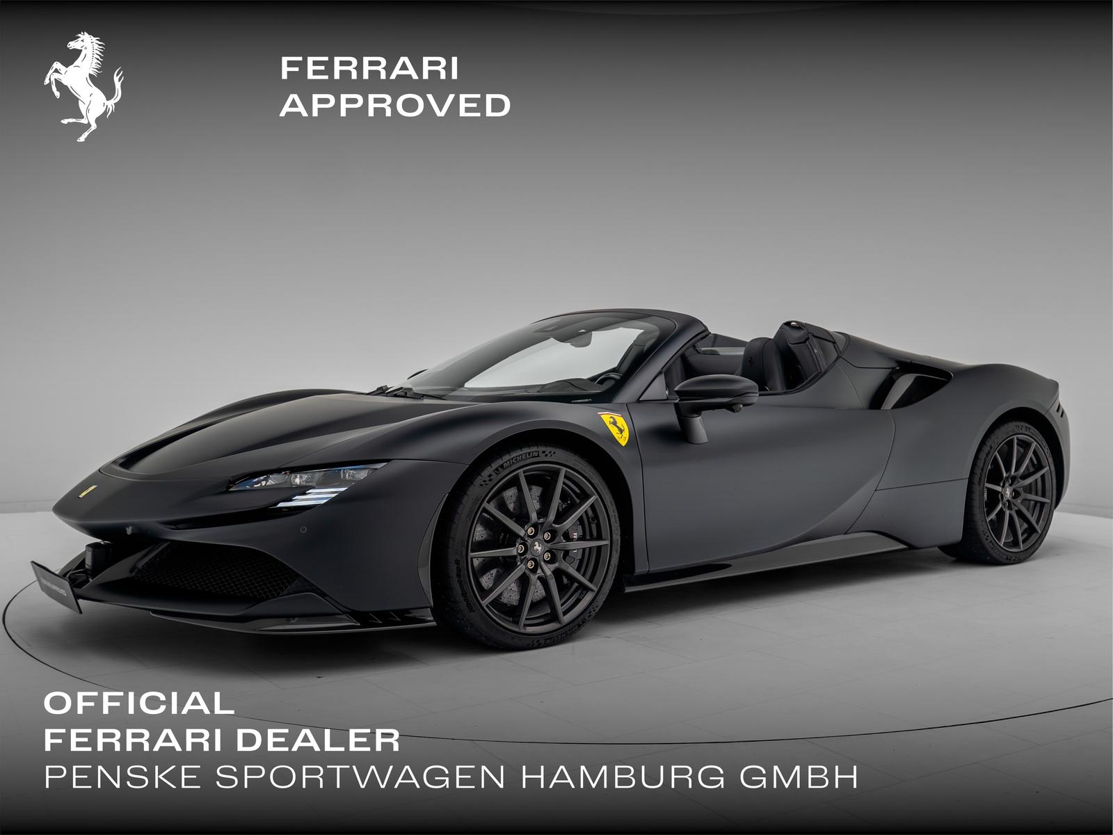Ferrari SF90 Spider NERO OPACO - FERRARI HAMBURG
