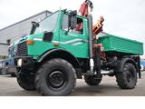 Unimog U1300L U435 2.Hd. Kran(7m) restauriert - Unimog 1300 l