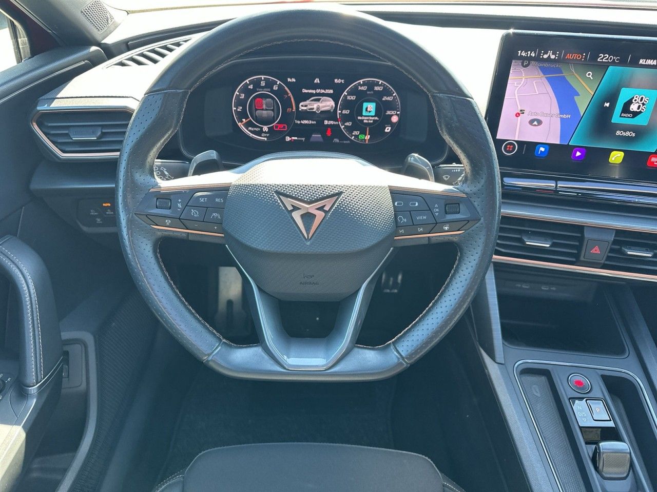 Fahrzeugabbildung CUPRA Leon Sportstourer 1.5 eTSI 150 PS DSG - mit KI generiert/bearbeitet