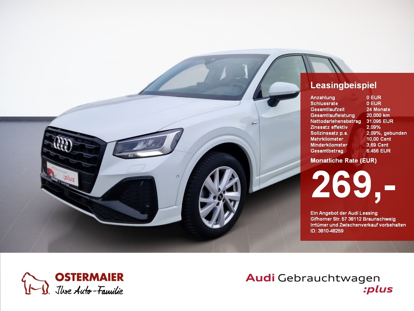 Audi Q2 S-LINE 35 TFSI 150PS S-TRONIC VIRTUAL.KAMERA.