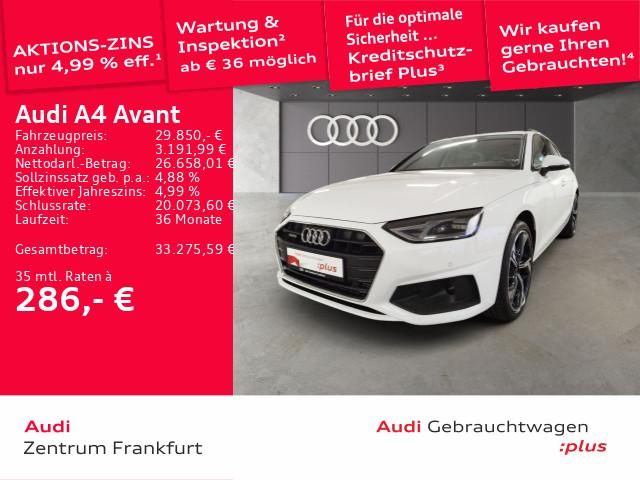 Audi A4 Avant 40 TFSI quattro S tronic DAB Sitzheizun