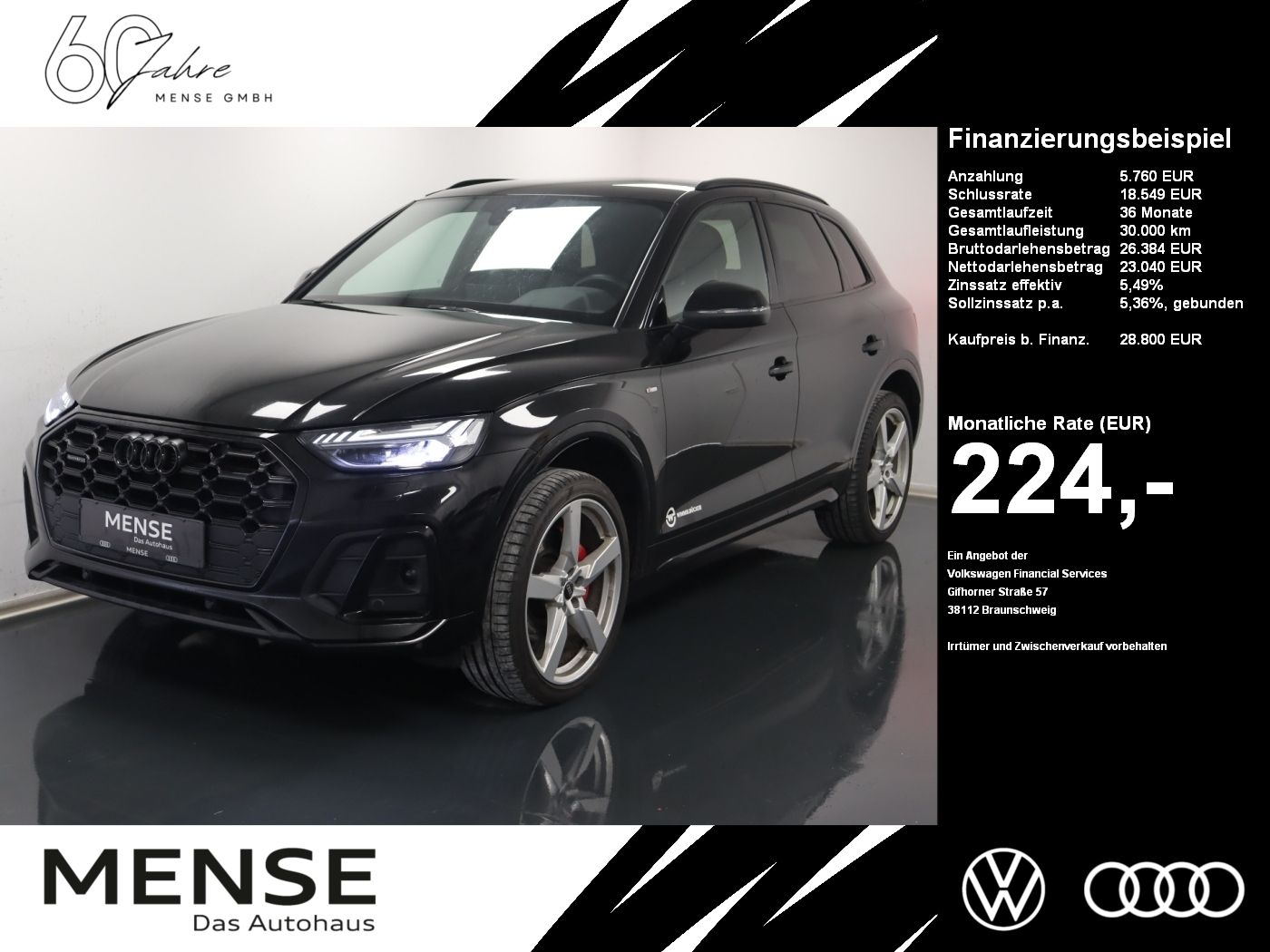 AUDI Q5 50 TDI quattro tiptronic S line |Matrix|ACC